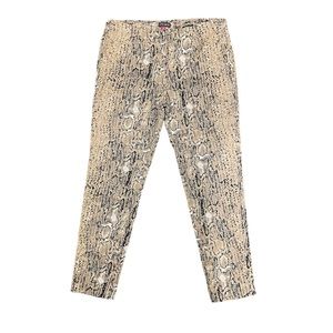 Vince Camuto Snakeskin Print‎ Pants Size 10